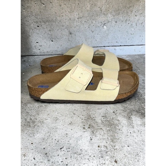 Birkenstock Shoes - Birkenstock Arizona Suede Soft Footbed Women 9.5 (40 N)
